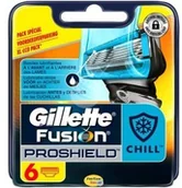 Kosmetyki do golenia - Gillette Fusion Proshield Chill M) wkład do maszynki do golenia 6szt - miniaturka - grafika 1