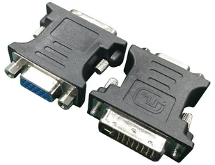 Gembird Adapter DVI-I(M)(24+5)->VGA(15F) czarny A-DVI-VGA-BK - Adaptery i przejściówki - miniaturka - grafika 5