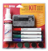 Akcesoria do tablic - Bi-Office Zestaw do tablic suchościeralnych magnetyczny GKT1010 - miniaturka - grafika 1