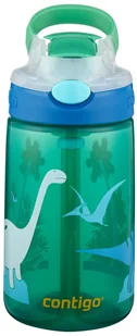 Contigo Bidon dla dzieci - Kubek dla dzieci Contigo Gizmo Flip 420ml - Jungle Green Dino 2115035 - Shakery i bidony sportowe - miniaturka - grafika 6