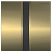 Przyciski spłukujące - Geberit Sigma50 Elektroniczny przycisk spłukujący do pisuaru zasilanie bateryjne mosiądz szczotkowany 116.036.QB.1 - miniaturka - grafika 1