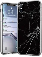 Etui i futerały do telefonów - Wozinsky Marble żelowe etui pokrowiec marmur Samsung Galaxy S21+ 5G (S21 Plus 5G) czarny - miniaturka - grafika 1