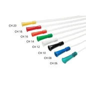Meble i wyposażenie gabinetów medycznych - Inna Cewnik do odsysania dróg oddchowych CH6 50 szt. 400mm NN-MZA-AC06-001 - miniaturka - grafika 1