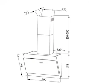 Klarstein Aurica 60 Biały (CGCH3-Aurica-60-WH) - Okapy kuchenne - miniaturka - grafika 9