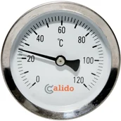 Termometry domowe - CALIDO Termometr bimetaliczny przylgowy 63 mm CALIDO - miniaturka - grafika 1