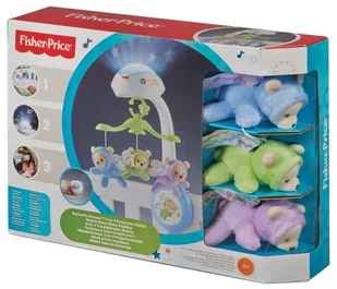 Fisher Price Karuzela z misiami CDN41 - Karuzele dla niemowląt - miniaturka - grafika 17