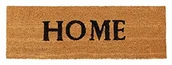 Wycieraczki - Relaxdays wąska Home wykonana z gumy PCW antypoślizgowa jako wycieraczka kokosowa jako mata zatrzymująca brud mata na balkon, taras 10020173_126 - miniaturka - grafika 1