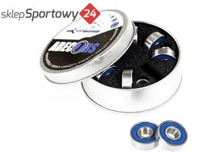 Nils EXTREME ŁOŻYSKA DO ŁYŻWOROLEK ABEC-7 RS CARBON 8SZT 16-31-025 - Akcesoria do skatingu - miniaturka - grafika 2