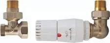 Vario Term Zestaw zaworów Arcus Plus, Wersja osiowa: Lewa ARGS0506C/L - Akcesoria grzewcze - miniaturka - grafika 2