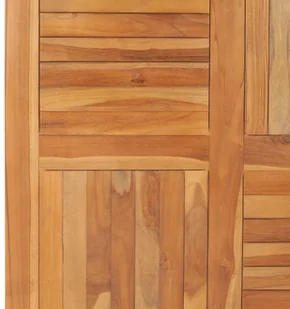 vidaXL Blat stołu, lite drewno tekowe, kwadratowy, 90x90x2,5 cm vidaXL - Blaty meblowe i parapety okienne - miniaturka - grafika 5