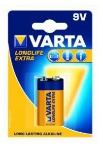Varta Bateria Longlife Ext.4122 9V 6LR61/PP3 4122101411 - Baterie i akcesoria - miniaturka - grafika 2