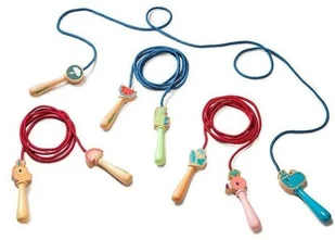 Lilliputiens Skakanka z drewnianymi rączkami Flaming Anais Lilliputiens - Skakanki - miniaturka - grafika 5