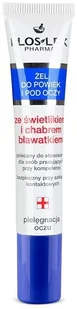 Flos-Lek Floslek Pharma Żel ze świetlikiem i chabrem bławatkiem do powiek i pod oczy w tubce 15ml 17362 - Kosmetyki pod oczy - miniaturka - grafika 2