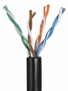 A-LAN Kabel UTP Q-Lantec KIU5OUTS305Q kat.5e PVC 305m drut zewnętrzny KIU5OUTS305Q - Kable miedziane - miniaturka - grafika 4