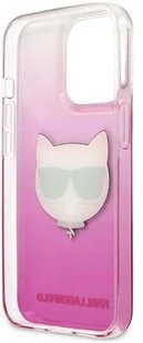 Karl Lagerfeld KLHCP13XCTRP iPhone 13 Pro Max 6,7" hardcase różowy/pink Choupette Head KF000770 - Etui i futerały do telefonów - miniaturka - grafika 9