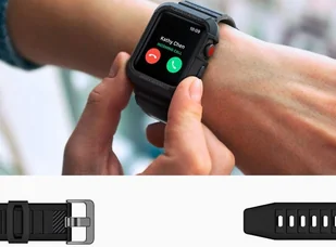 Spigen SGP RUGGED ARMOR PRO APPLE WATCH 4 (44MM) BLACK - Akcesoria do smartwatchy - miniaturka - grafika 7