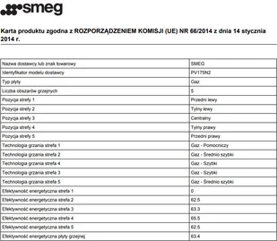 Płyta gazowa do zabudowy Smeg PV175N2 - Płyty gazowe do zabudowy - miniaturka - grafika 4