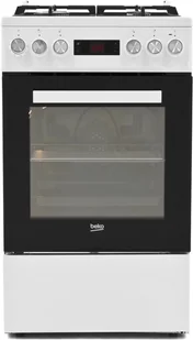 Kuchenka gazowo-elektryczna Beko FSM52331DW - Kuchenki gazowo-elektryczne - miniaturka - grafika 3