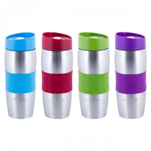 Kamille Kubek termiczny, bidon z powłoką antypoślizgową 380ml 2053R - Kubki termiczne Kamille Kubek termiczny, bidon z powłoką antypoślizgową 380ml 2053R - Kubki termiczne - miniaturka - grafika 2