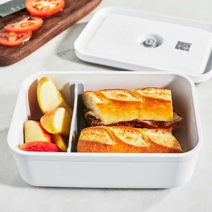 Zwilling Zwilling Fresh &amp;amp Save 1,6 L Biały Lunch Box Próżniowy Plastikowy Z Separatorem - Lunch boxy - miniaturka - grafika 6