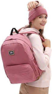 Vans Plecak szkolny Realm Plus - deco rose VN0A34GLYRT1 - Plecaki - miniaturka - grafika 5