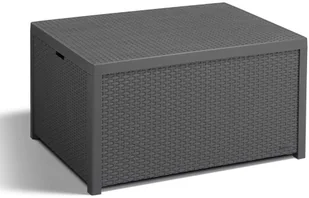 Allibert Allibert Stolik z funkcją schowka Arica grafit 221044 221044 - Ławy i stoliki kawowe - miniaturka - grafika 2