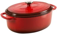 Brytfanny - Lodge Brytfanna Żeliwna Emaliowana z Pokrywką Owalna 6,6L Lodge pg-code-EC7OD43 - miniaturka - grafika 1