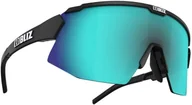 Okulary przeciwsłoneczne - BLIZ okulary sportowe BREEZE Matt Black Brown w Blue Multi Cat.3 + Orange Cat 2 52102 10 - miniaturka - grafika 1