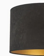 Lampy stojące - Euluna Lampa podłogowa Golden Roller czarna/złota - miniaturka - grafika 1