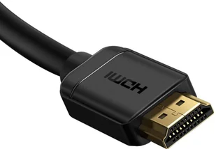 Baseus Kabel HDMI 2.0 4K 60Hz 3D HDR 18Gbps 3m czarny) 10059X1 - Adaptery i przejściówki - miniaturka - grafika 5