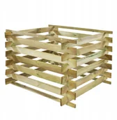 Kompostowniki - Kompostownik drewniany 600L, prosty montaż - miniaturka - grafika 1