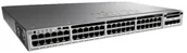 Switche - Cisco Systems Cisco Catalyst 3850 Zarządzany Obsługa PoE Czarny  szary, WS-C3850  48 °F-S WS-C3850-48F-S - miniaturka - grafika 1