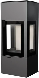 300 DOSTAWA GRATIS! 30065538 Piec wolnostojący koza 8kW Thor z wylotem spalin fi 150 3 szyby) 65538-uniw - Piece wolnostojące - miniaturka - grafika 4