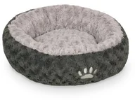 Legowiska dla psów - Nobby Łóżko komfort Donut seoli, ciemnoszary/jasnoszary, 60, szary - miniaturka - grafika 1