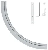 Karnisze - Gardinia Łuk lewy HELSINKI dł. 20 cm - miniaturka - grafika 1