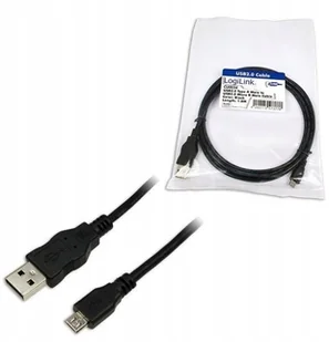 LogiLink cu0034 kabel USB, USB 2.0, na Micro BM, czarny, 1,8 m - Kable USB - miniaturka - grafika 4
