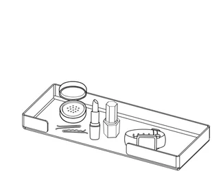 Deante Półka łazienkowa Mokko Bianco ADM A512 Biały - Półki łazienkowe - miniaturka - grafika 8