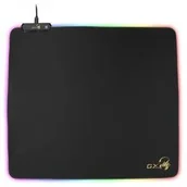 Podkładki pod mysz - Genius Podkładka pod mysz GX-Pad 500S RGB 45 x 40 cm 31250004400) Czarna - miniaturka - grafika 1