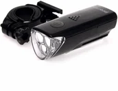 Latarki - PROFEX Profex, Lampka przednia, City 1 Super LED, czarny - miniaturka - grafika 1