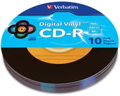 Nośniki danych - Verbatim Płyty Cd-r Vinyl Kolor 700MB 100szt Audio - miniaturka - grafika 1