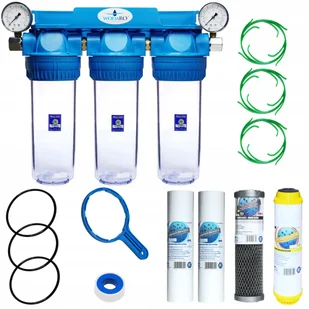 Filtr Wody Wstępny Cały Dom 3 Stopniowy Zmiękczacz - Uzdatniacze wody - miniaturka - grafika 4