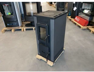 Ekoprojekt 888 POMA Piec wolnostojący Thorma 2,5-8,5 kW na drewno i brykiet spaliny tył) spełnia anty-smogowy EkoProjekt 88879698 - Piece wolnostojące - miniaturka - grafika 4