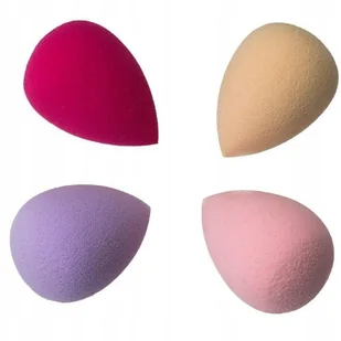 Gąbka do nakładania makijażu zestaw łezka 4 sztuki - Gąbeczki do makijażu - miniaturka - grafika 3