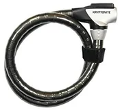 Zabezpieczenia do roweru - KRYPTONITE kryp toflex 2080 Key Armored (80 cm) zapięcie rowerowe, Black, 80 cm 3500462 - miniaturka - grafika 1