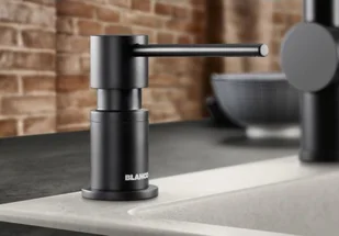 Blanco Dozownik LATO czarny mat 525789) 525789 - Mydelniczki i dozowniki mydła - miniaturka - grafika 2