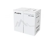 Kable miedziane - LANBERG Wewnętrzny kabel LAN skrętka UTP CAT.5E LCU5-12CU-0305-B AUTORYZOWANY DYSTRUBUTOR LCU5-12CU-0305-B - miniaturka - grafika 1