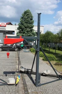 Vidaxl 081 08172266 elektryczna linowa budowlana Minor P-300 + Podpory + Wysoki maszt + Ramie robocze udźwig 300 kg) 72266-uniw - Wciągarki - miniaturka - grafika 14
