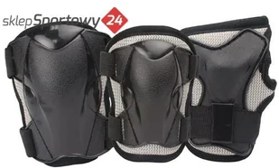 L.A. SPORTS L.A SPORTS OCHRANIACZE JUNIOR 37171BK ROZM S L.A SPORTS 37171BK_S - Ochraniacze - miniaturka - grafika 2