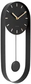 Zegary - Karlsson Zegar ścienny Pendulum Charm black by KA5822BK - miniaturka - grafika 1