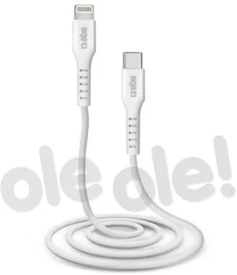 SBS kabel USB TYP C LIGHTNING 2m biały - Kable USB - miniaturka - grafika 2